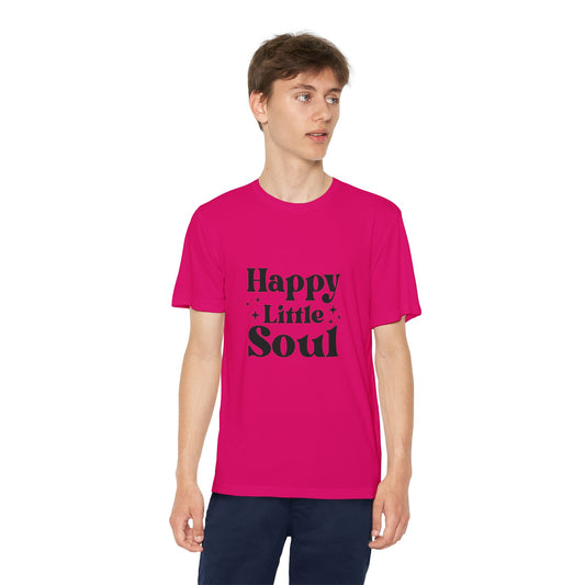 Youth Happy Little Soul Tee - Fun and Vibrant T-Shirt for Kids