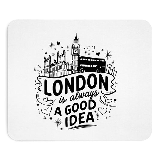 London-Inspired Mouse Pad - Perfect Gift for Travelers, Office Decor, Computer Accessories, Home Office Must-Have, Work from Home Essentials
