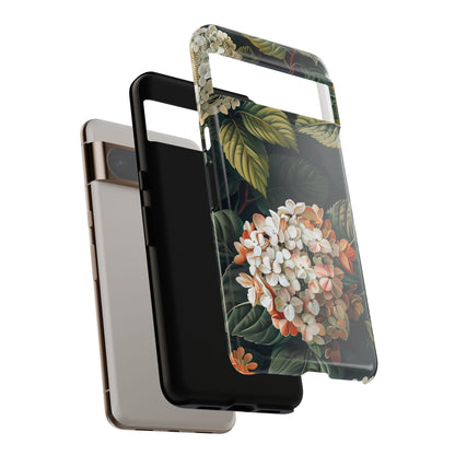 Floral Phone Case - Tough Cases, Nature Lover Gift, Floral Design, Botanical Phone Cover, Stylish Cellphone Accessory, Mother's Day Gift