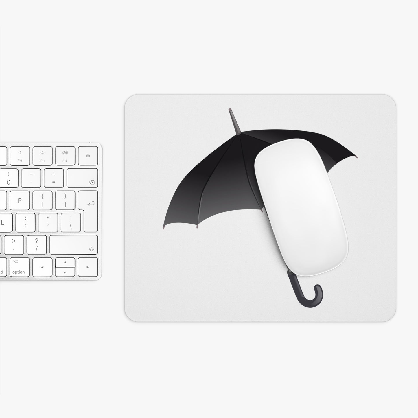 Sleek Umbrella Mouse Pad, Stylish Desk Accessory, Office Decor, Gift for Professionals, Computer Accessories, Gamer Gear