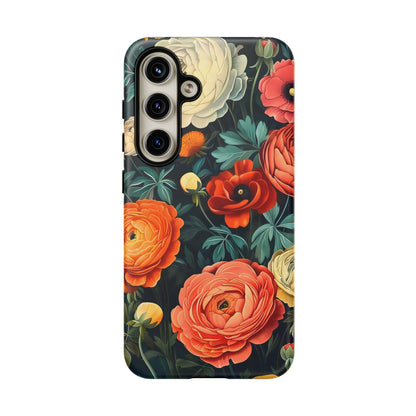 Floral Phone Case, Tough Cases - Stylish Protection, Gifts for Her, Nature Lover Decor, Floral Accessories