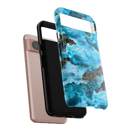 Mountain Wave Phone Case - Adventure Gear, Outdoor Gifts, Stylish Cases, Trendy Accessories, Nature Lovers