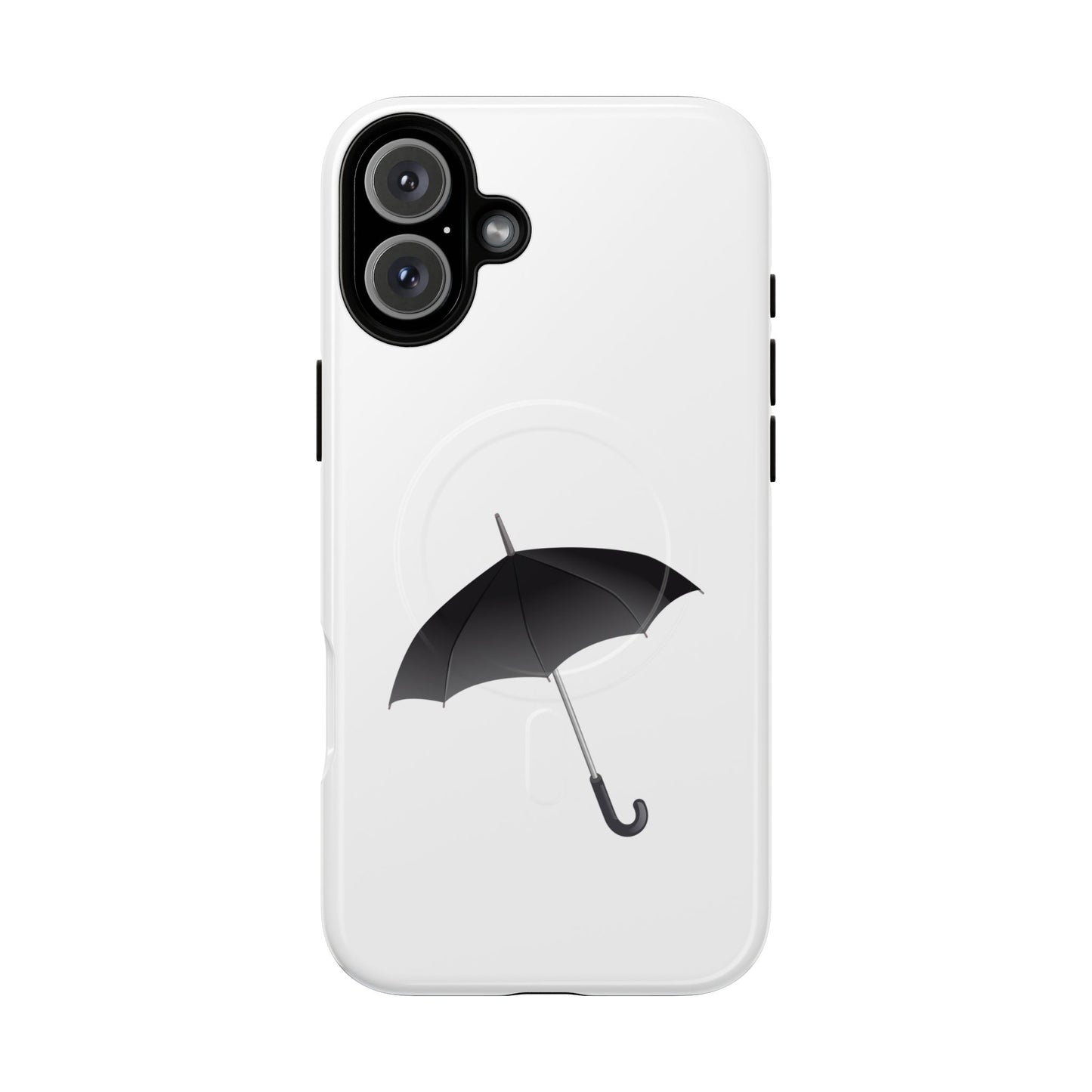 Stylish Magnetic Phone Case with Umbrella Design, Gift for Tech Lovers, Phone Accessory, Modern Design, Unique Cell Phone Cover
