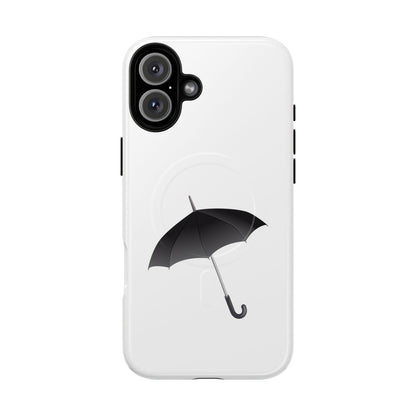 Stylish Magnetic Phone Case with Umbrella Design, Gift for Tech Lovers, Phone Accessory, Modern Design, Unique Cell Phone Cover
