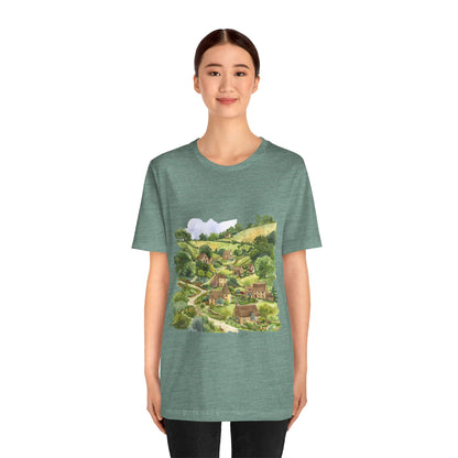 Unisex Jersey Short Sleeve Tee - Enchanting Landscapes of Britain