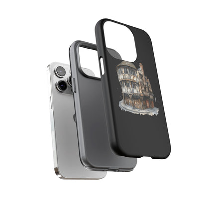 Stylish Phone Case featuring Unique Building Design, Art Lover Gift, Durable Phone Cover, Trendy Gadget Accessory, Unique Gift for Her