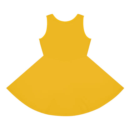 Girls' Sleeveless Sundress (AOP)