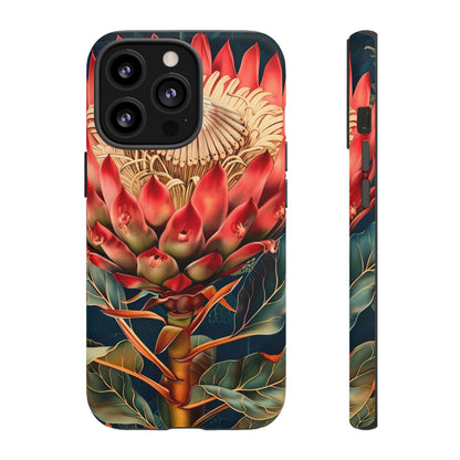 Tough Cases: Vibrant Floral Phone Case, Tough Phone Covers, Floral Art Cases, Nature Design Accessories, Gift for Nature Lovers