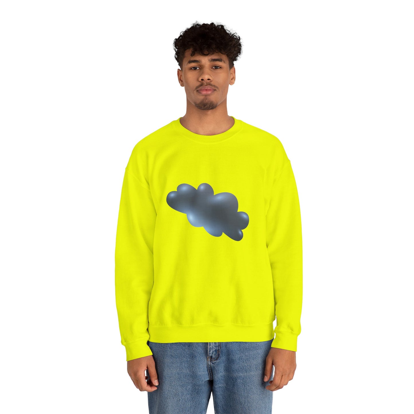 Unisex Heavy Blend™ Crewneck Sweatshirt Cozy - Serene Cloudscape