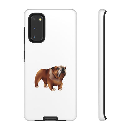 Bulldog Phone Case, Tough Cases for Dog Lovers, Custom Pet Accessories, Cute Bulldog Gifts, Animal Phone Covers
