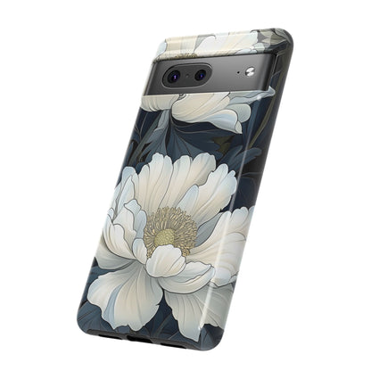 Elegant Floral Phone Case, Floral iPhone Cover, Flower Art Phone Case, Eco-Friendly Mobile Protection, Tough & Stylish Phone Case