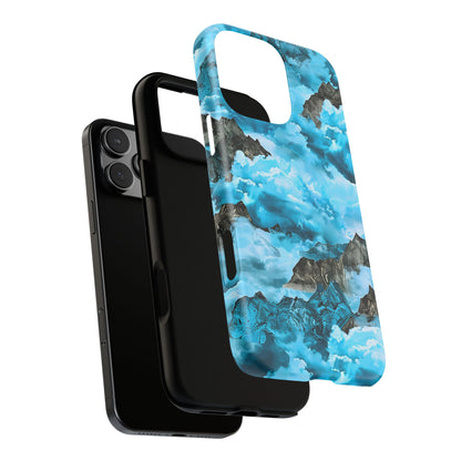 Mountain Wave Phone Case - Adventure Gear, Outdoor Gifts, Stylish Cases, Trendy Accessories, Nature Lovers