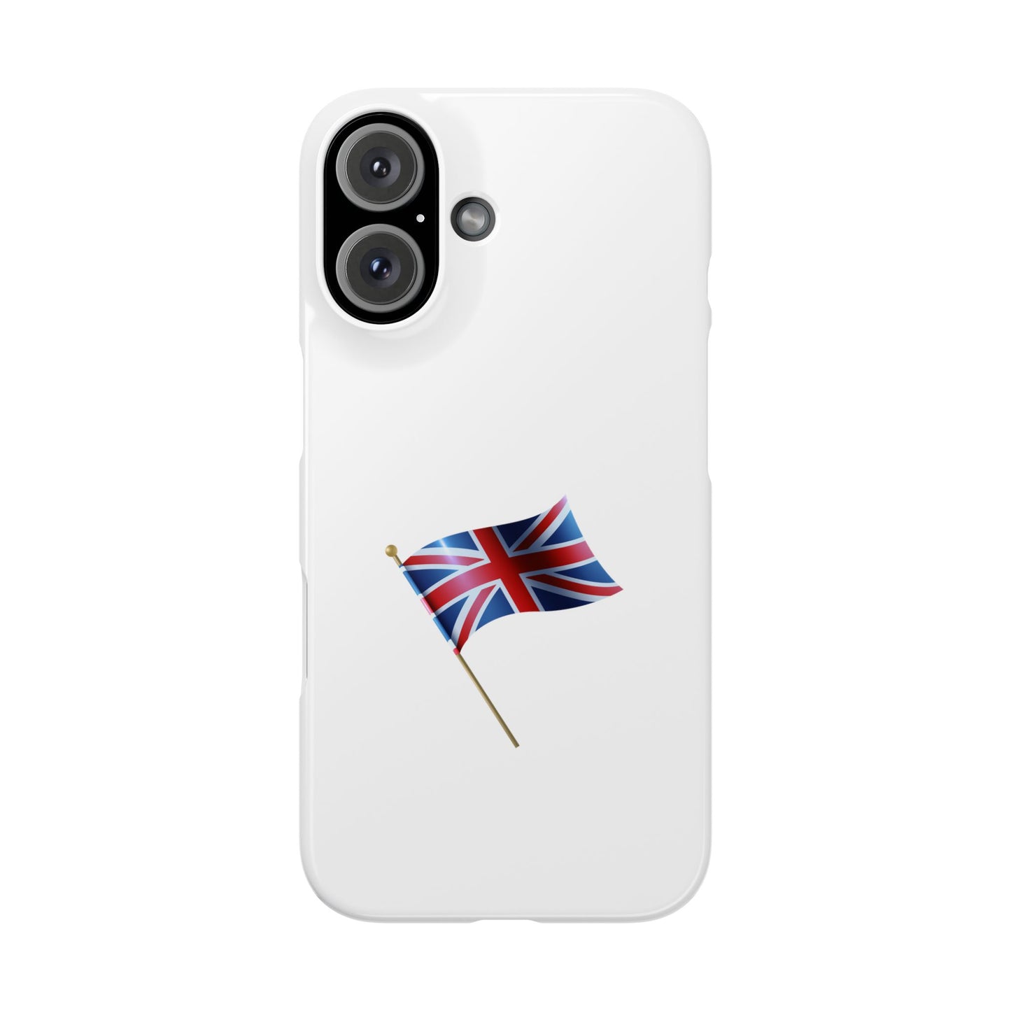 Union Jack Phone Case - Slim Phone Cases for Brits, Travel Lovers, United Kingdom Pride, Gift for Him/Her, National Holidays