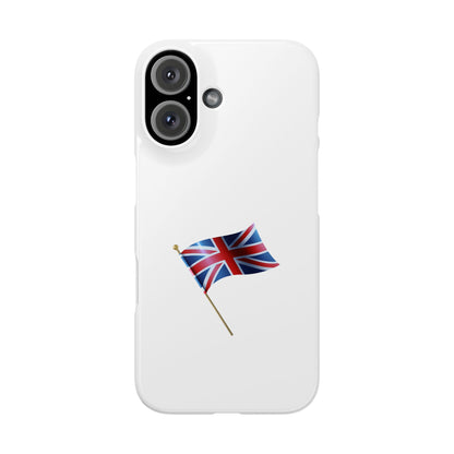 Union Jack Phone Case - Slim Phone Cases for Brits, Travel Lovers, United Kingdom Pride, Gift for Him/Her, National Holidays