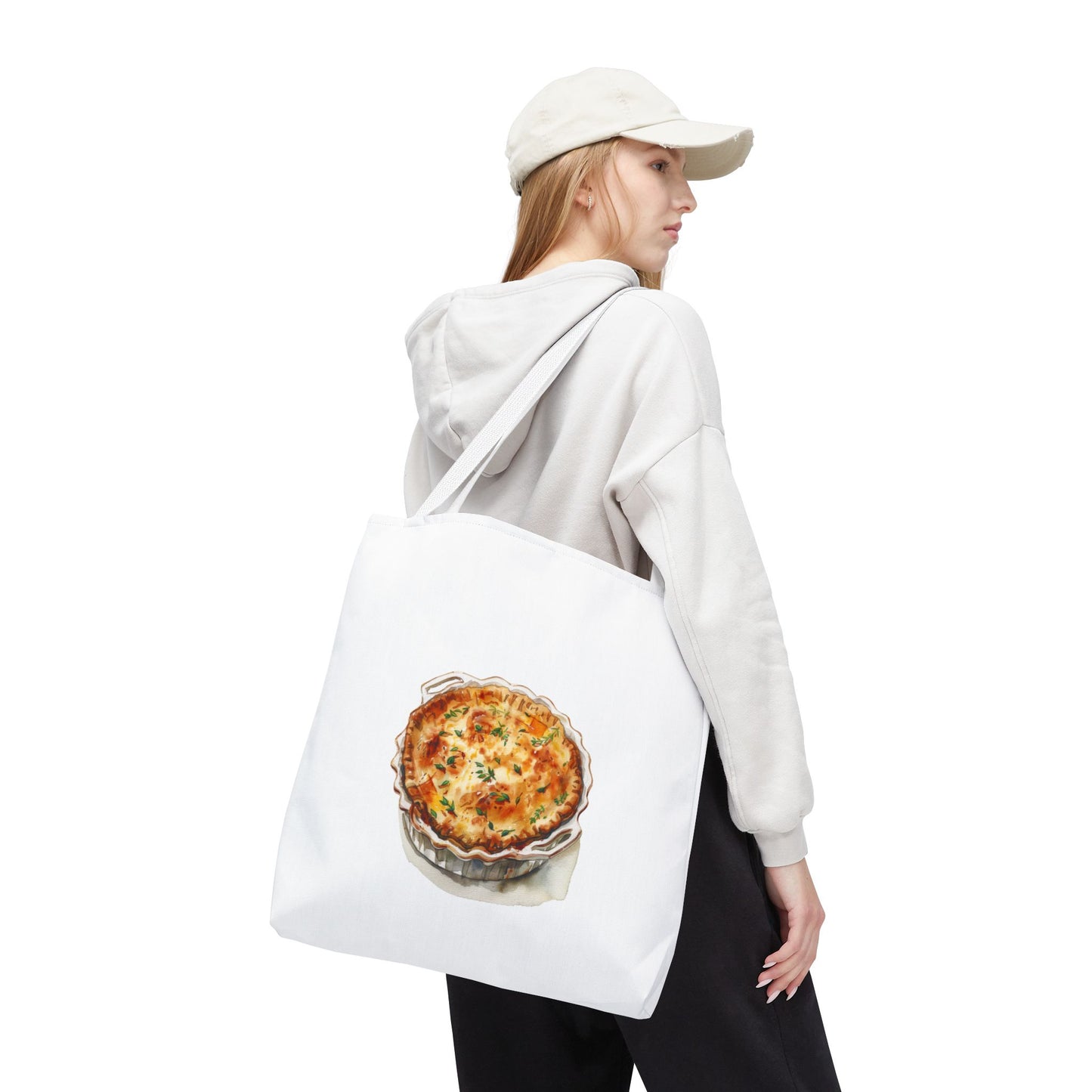 Quirky Pizza Tote Bag, Funny Grocery Bag, Foodie Gift, Kitchen Lover Accessory, Mother's Day, Summer Picnic Essentials