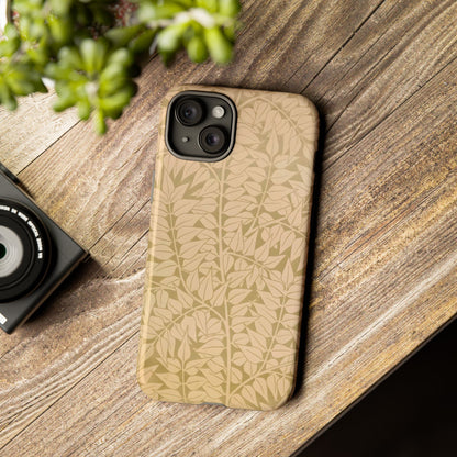 Nature-Inspired Phone Case, Botanical Phone Cover, Eco-Friendly Case, Stylish Protective Cover, Floral iPhone Case