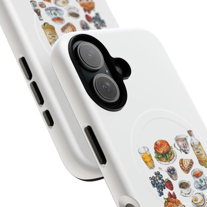 Foodie-Themed Phone Case, Cute Accessories for Food Lovers, Great Gift for Chefs, Cooking Enthusiasts, and Foodies