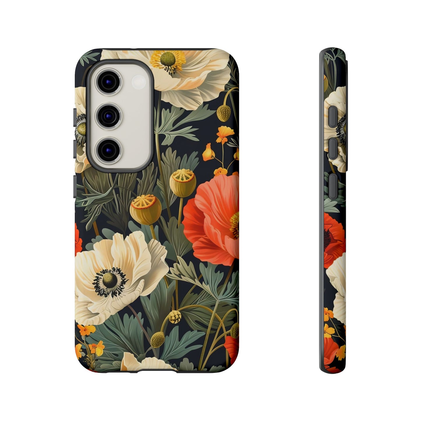 Floral Phone Case - Tough Cases with Vibrant Garden Design, Phone Accessory, Gift for Her, Spring Style, Nature Lover