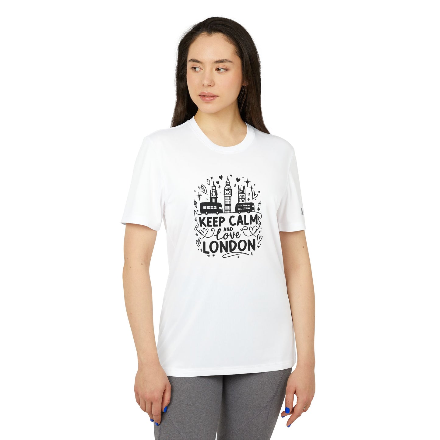 Unisex Sport T-Shirt - Keep calm and love London