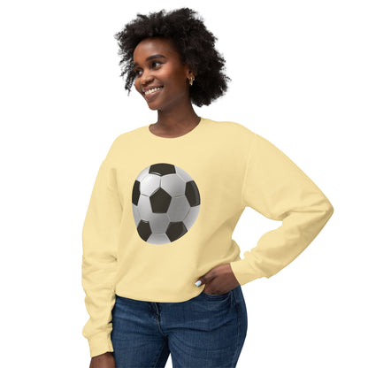 Unisex Lightweight Crewneck Sweatshirt Energetic - Dynamic Footbal