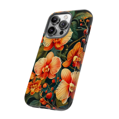 Floral Phone Case - Tough Cases, Protective Cover, Gift for Her, Smartphone Accessory, Floral Design, Nature-Inspired