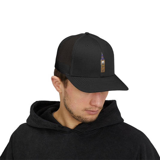 Sparkly Big Ben Snapback Trucker Cap | Trendy Hat, Festival Accessory, Perfect Gift, Travel Souvenir, Stylish Headwear