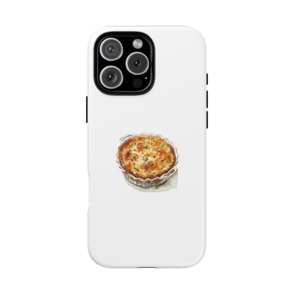 Quiche Lover's Phone Case - Stylish Tough Cases for Foodies