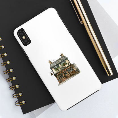 Charming Cottage Tough Phone Case - Durable Protection with Whimsical Design