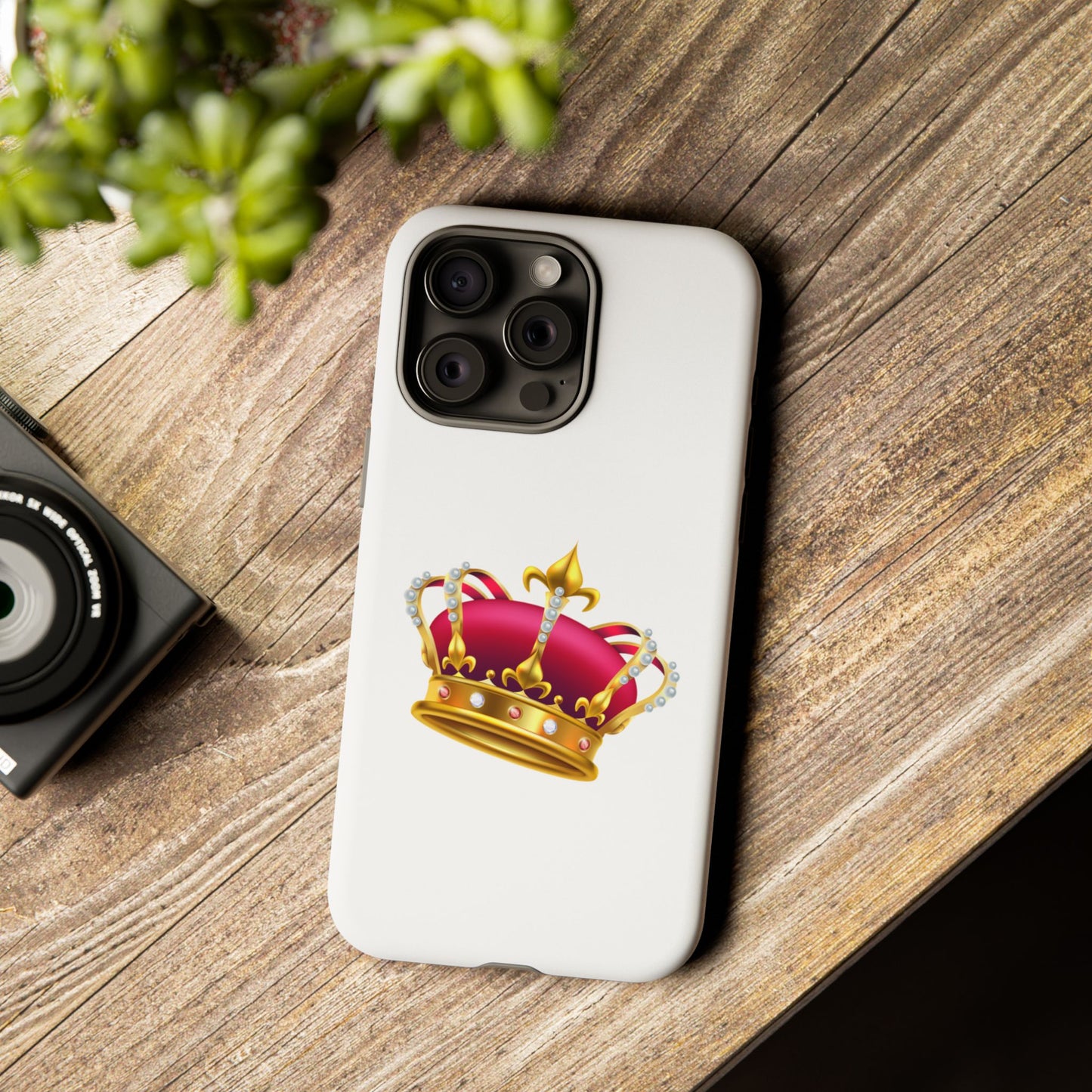 Royal Crown Phone Case - Tough and Stylish Protection