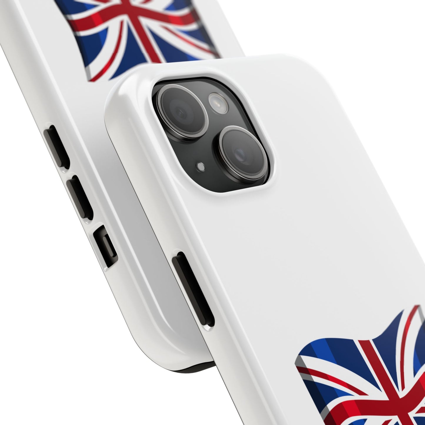 British Flag Tough Phone Case, Durable Phone Cover, Union Jack Case, Gift for UK Lovers, Stylish Phone Protector