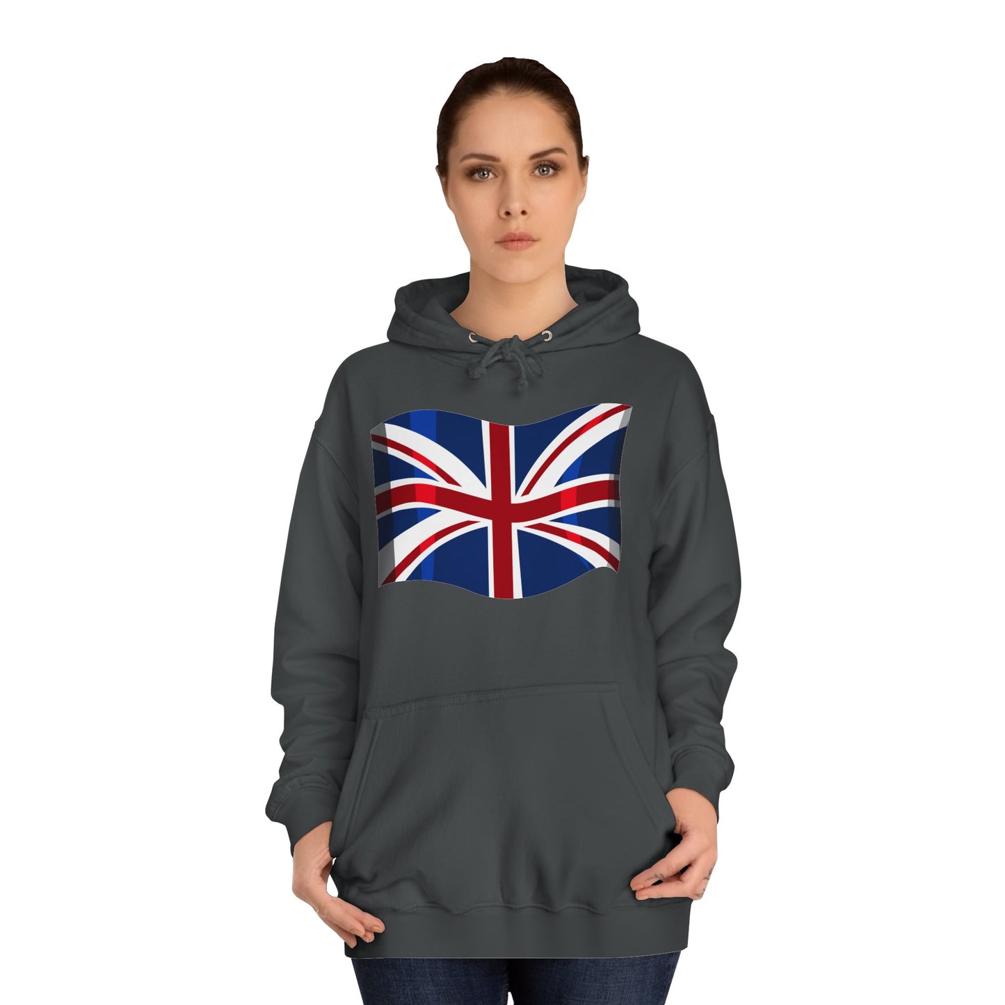 Unisex College Hoodie - The Union Jack: Symbol of Britain