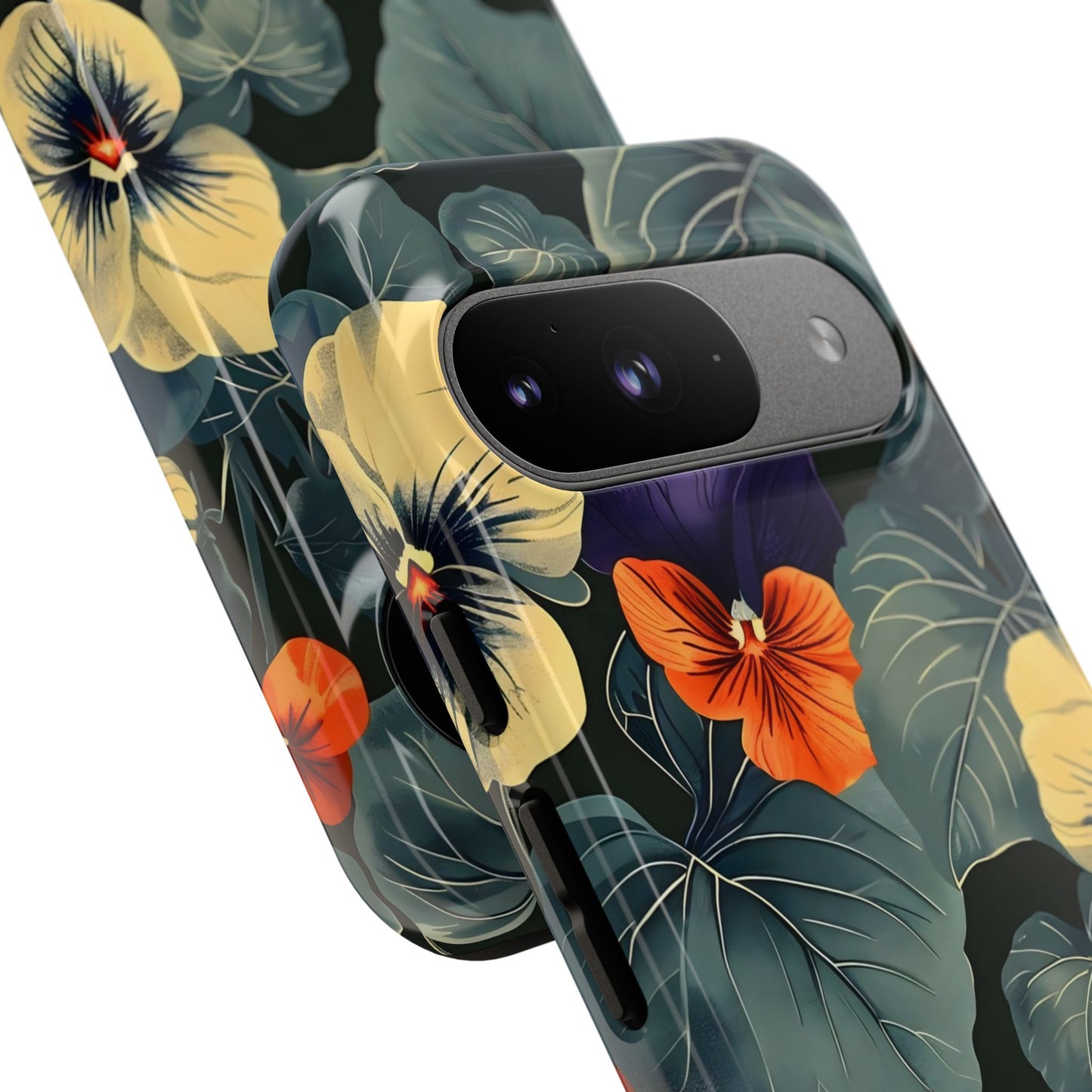 Tough Cases Floral iPhone Case, Tough Phone Cover, Stylish Floral Design, Gift for Her, Summer Vibe, Durable Protective Case