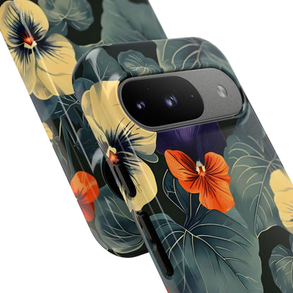 Tough Cases Floral iPhone Case, Tough Phone Cover, Stylish Floral Design, Gift for Her, Summer Vibe, Durable Protective Case