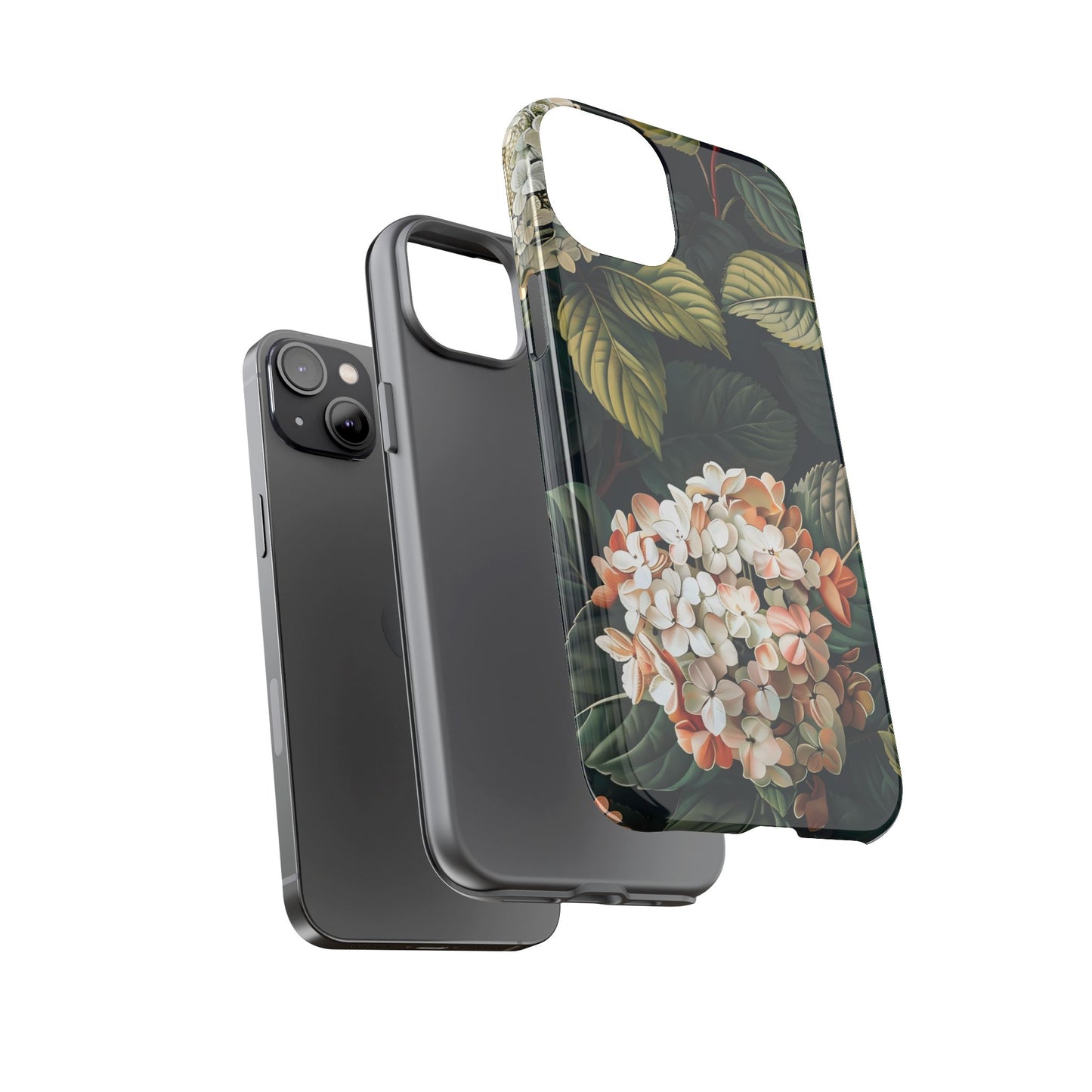 Floral Phone Case - Tough Cases, Nature Lover Gift, Floral Design, Botanical Phone Cover, Stylish Cellphone Accessory, Mother's Day Gift