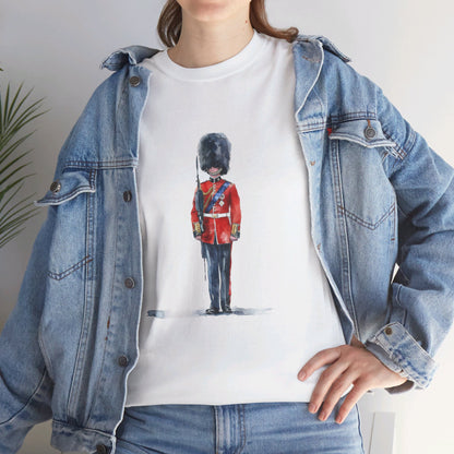 Red Jacket - Bodmin Keep: Cornwall's Army Museum Trendy Unisex Heavy Cotton T-Shirt