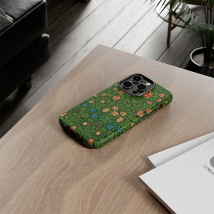 Crimson Leaf Whirl – Phone Case - Tough Cases