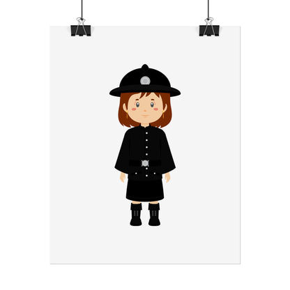 Charming Firefighter Rolled Posters for Kids' Rooms, Playful Wall Art, Fire Safety Decor, Kids' Gifts, Educational Prints