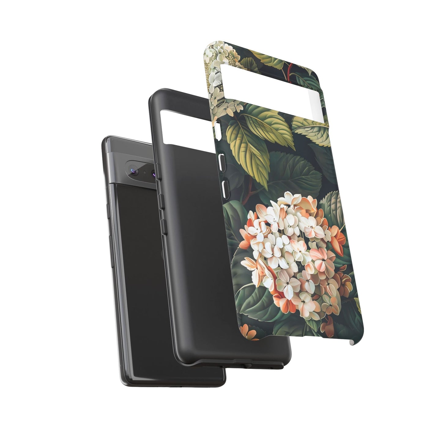 Floral Phone Case - Tough Cases, Nature Lover Gift, Floral Design, Botanical Phone Cover, Stylish Cellphone Accessory, Mother's Day Gift