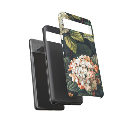 Floral Phone Case - Tough Cases, Nature Lover Gift, Floral Design, Botanical Phone Cover, Stylish Cellphone Accessory, Mother's Day Gift