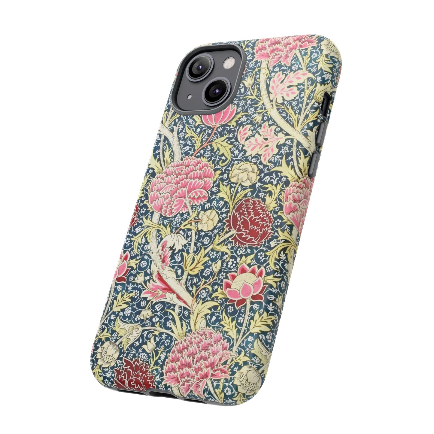 Floral Phone Case, Tough Cases, Durable Phone Cover, Stylish Phone Protector, Gift Idea for Nature Lovers, Floral Pattern Tech Accessories