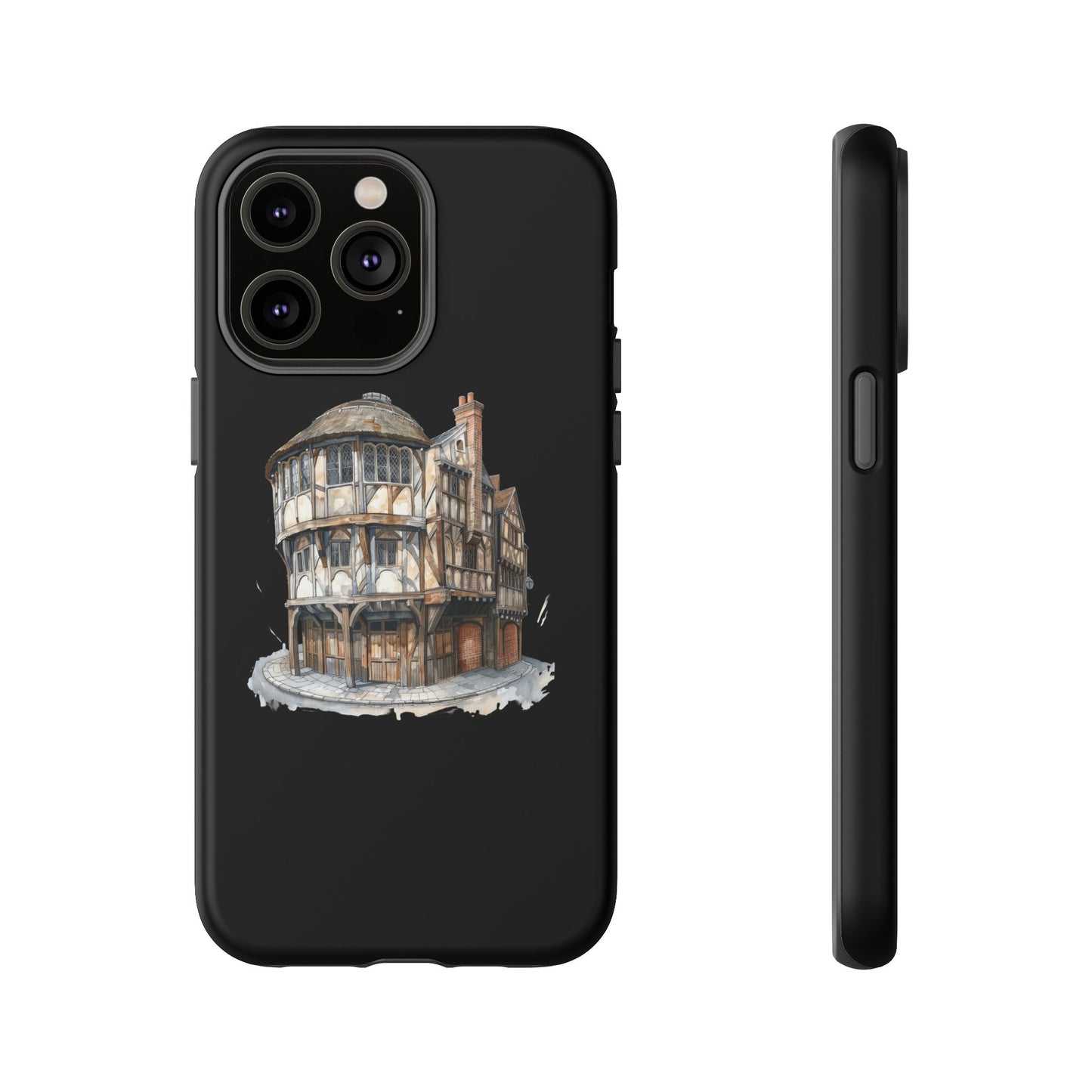 Stylish Phone Case featuring Unique Building Design, Art Lover Gift, Durable Phone Cover, Trendy Gadget Accessory, Unique Gift for Her