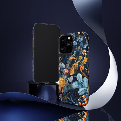 Floral iPhone Case, Tough Phone Cover, Nature-inspired Accessory, Gift for Her, Trendy Protection Case