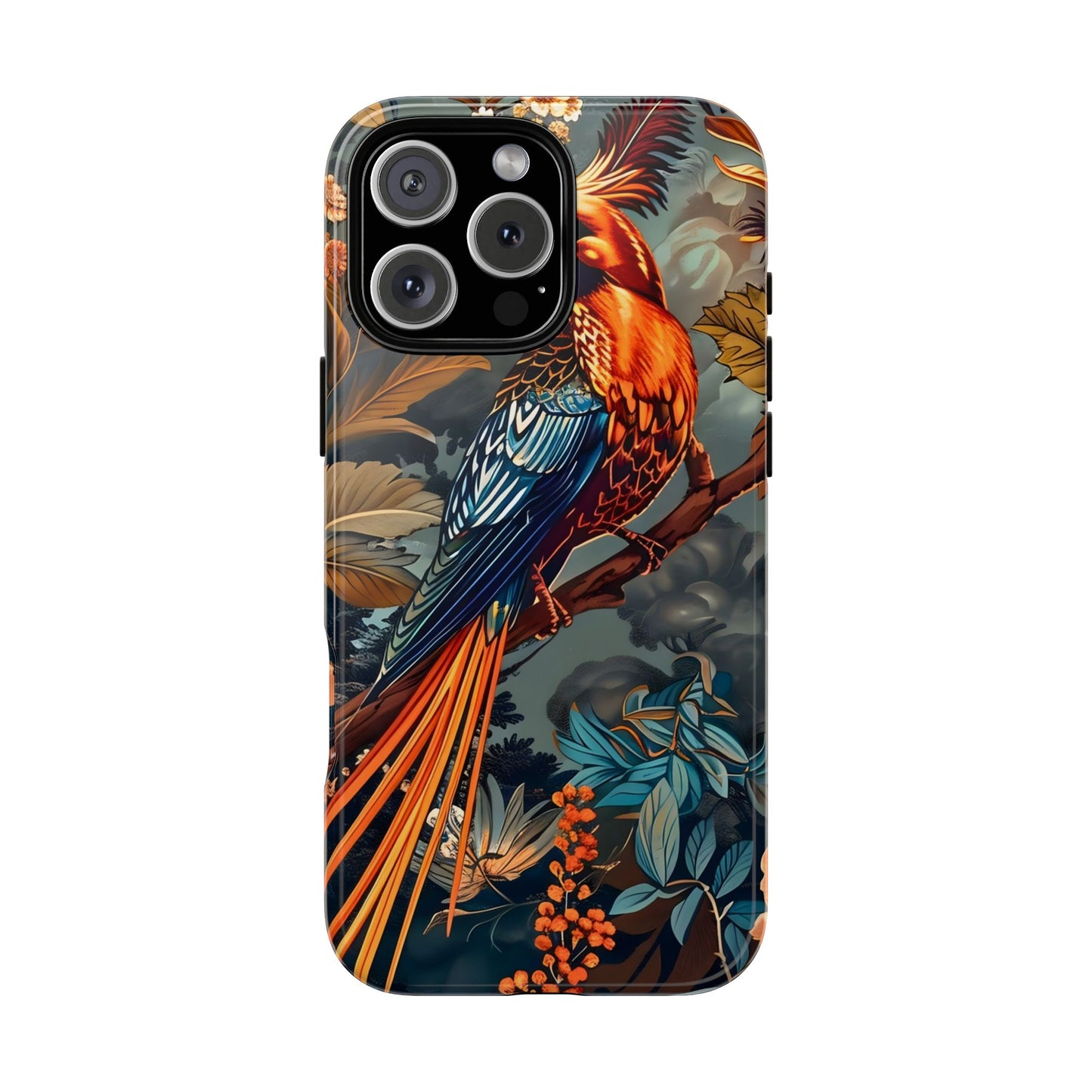 Tough Cases: Vibrant Bird Phone Case, Nature Lover Gift, Outdoor Adventure Accessory, Phone Protection, Wildlife Enthusiast