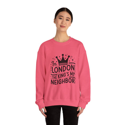 Unisex Heavy Blend™ Crewneck Sweatshirt - King is my Neighbour in London