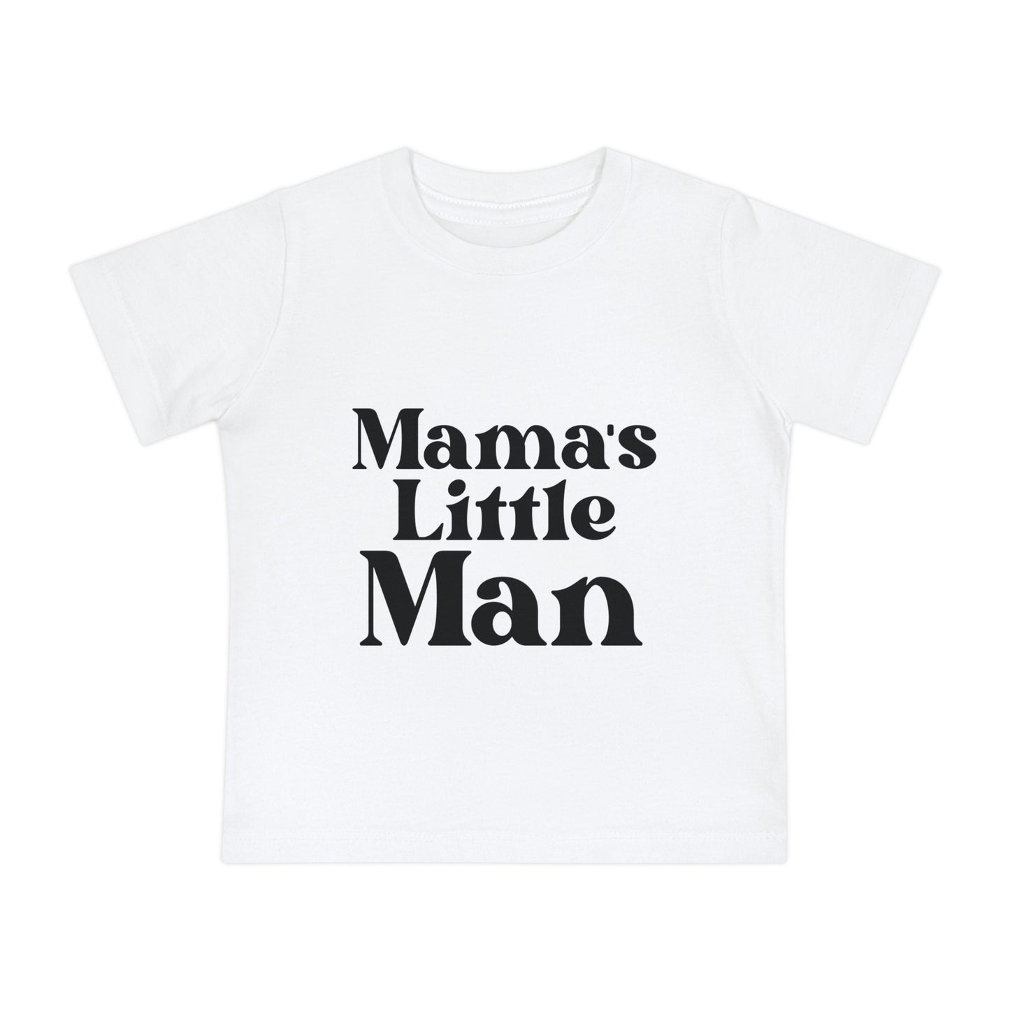 Mama's Little Man Baby T-Shirt | Cute Toddler Tee for Boys