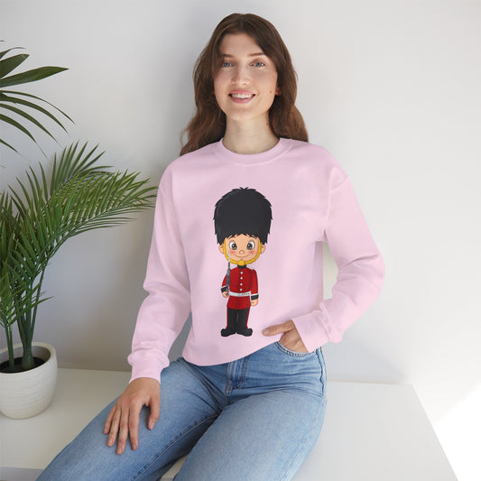 Unisex Heavy Blend™ Crewneck Sweatshirt - Guarding Tradition - The British Redcoat