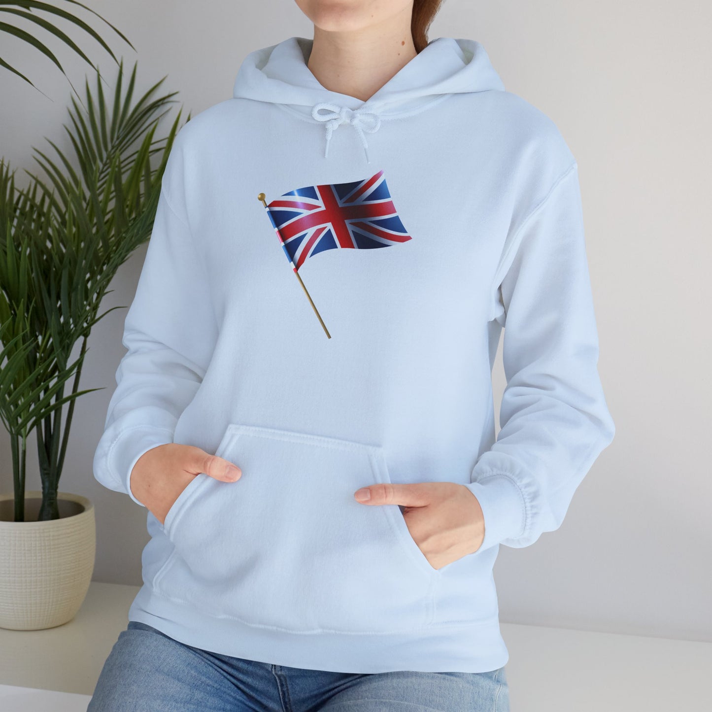 Unisex Heavy Blend™ Hooded Sweatshirt - Heritage in Red, White, and Blue - The British Flag