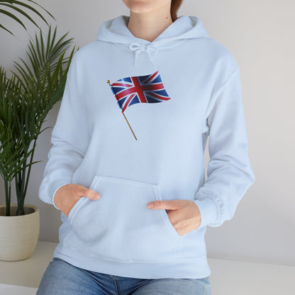 Unisex Heavy Blend™ Hooded Sweatshirt - Heritage in Red, White, and Blue - The British Flag