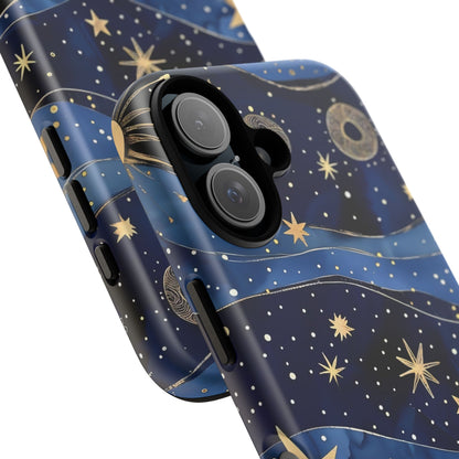 Cosmic Phone Case - Tough Cases, Galaxy Art, Starry Sky, Trendy Accessories, Space Lover Gift, Celestial Design
