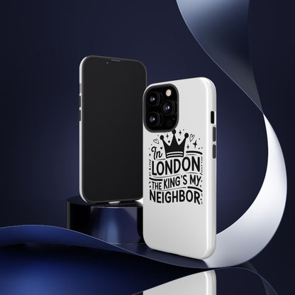 London's Neighbour Phone Case | Royalty Design for Travelers, Gifts for Friends, British Souvenir, Phone Accessory, Stylish Protection